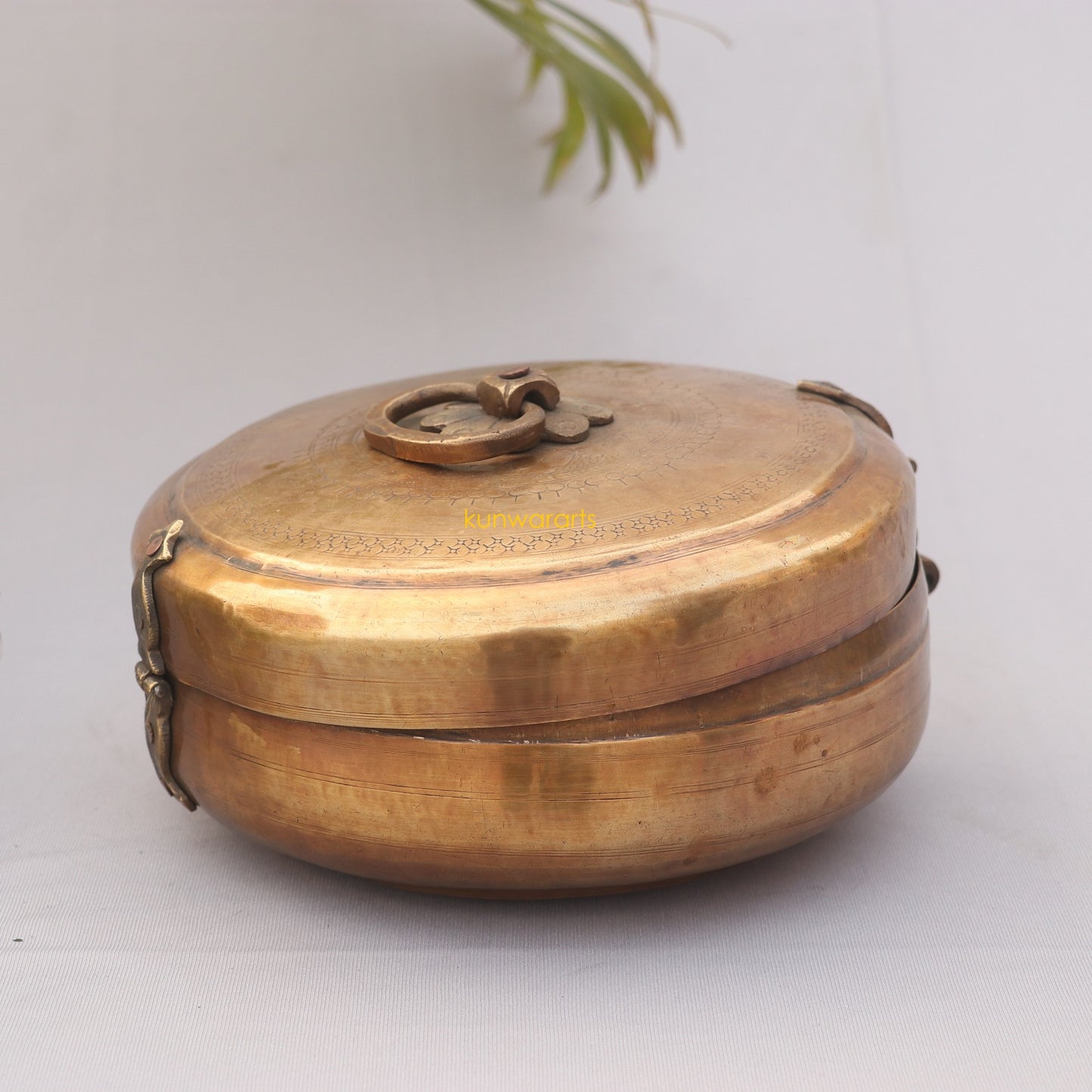 Brass Kitchen Indian Spice Storage Container