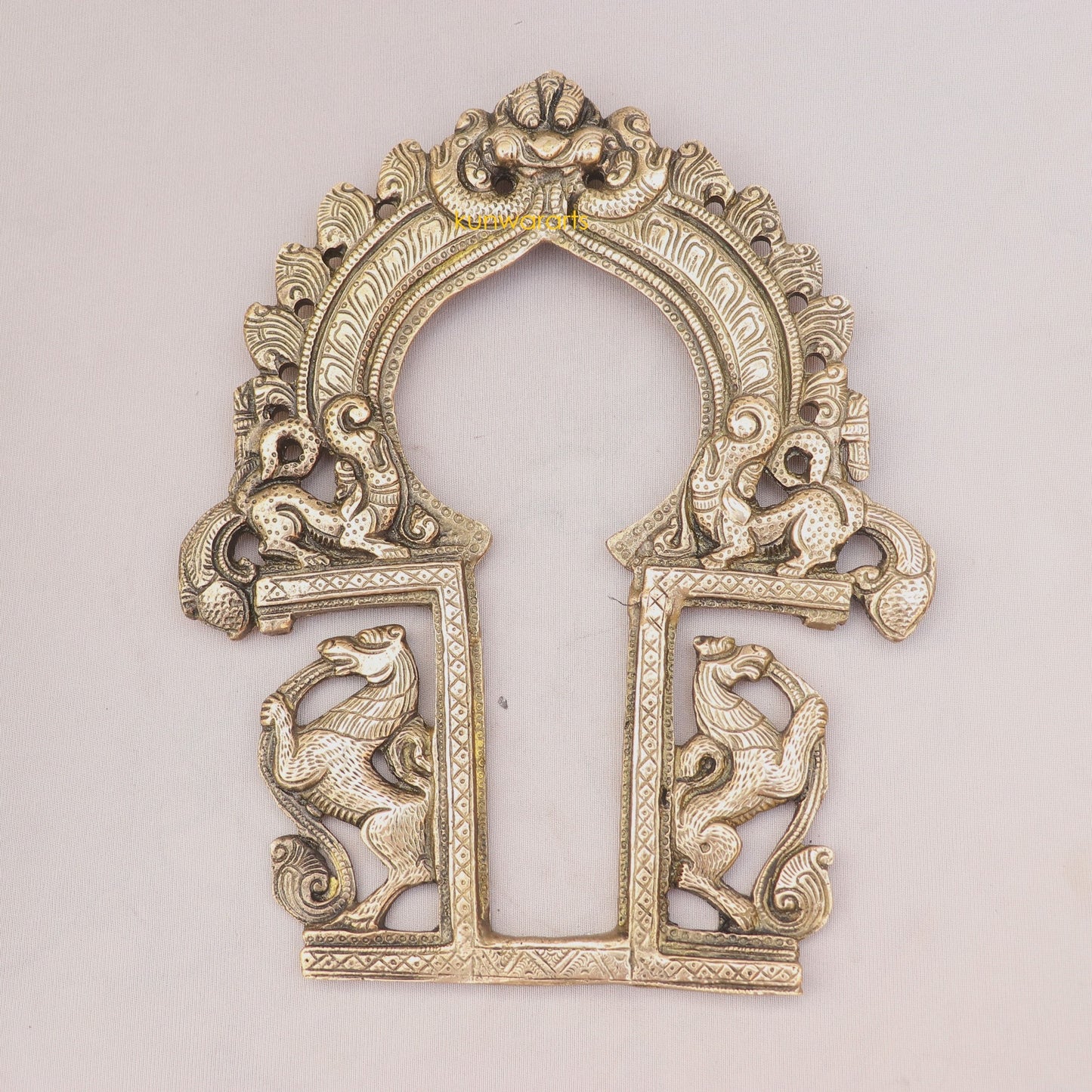 Brass Traditional Temple Prabhavali