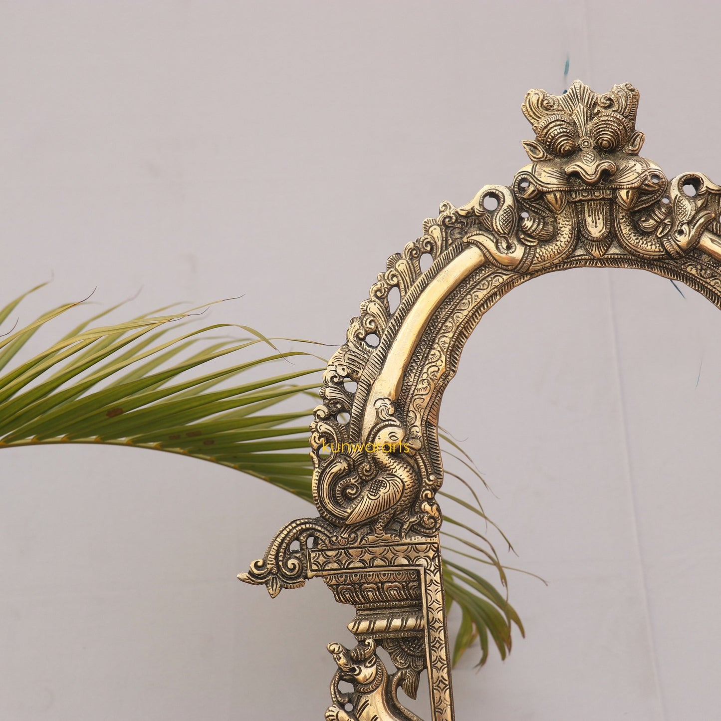Brass Traditional Decorative Temple Prabhavali - kunwararts