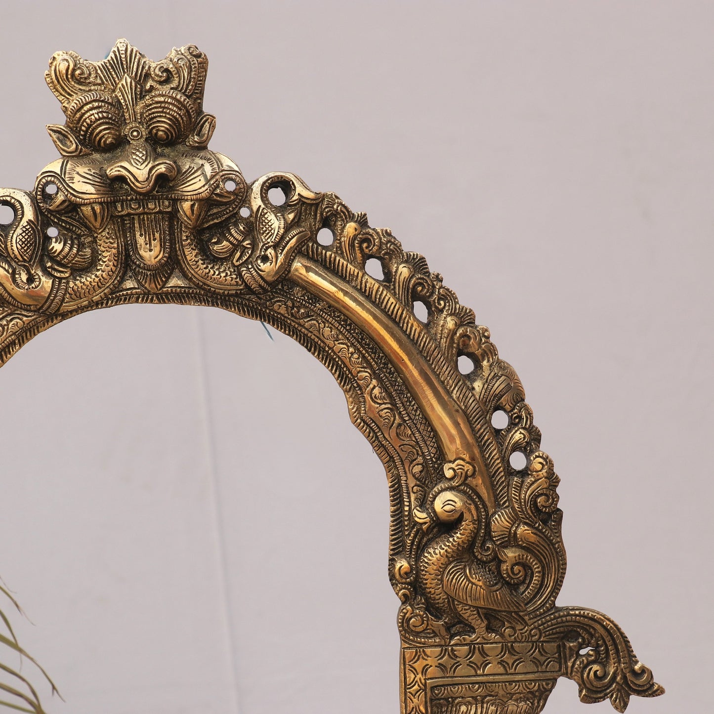 Brass Traditional Decorative Temple Prabhavali - kunwararts