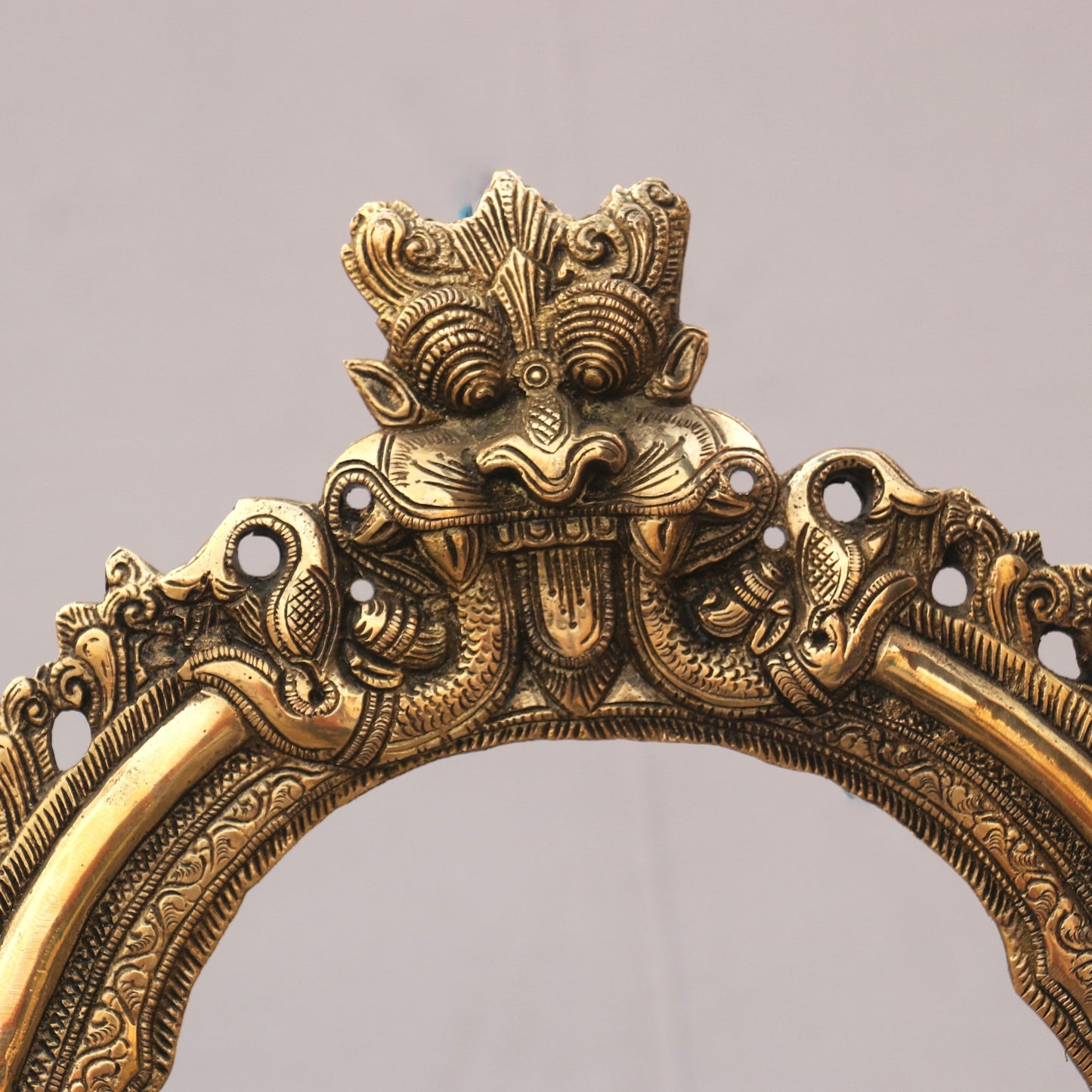 Brass Traditional Decorative Temple Prabhavali - kunwararts