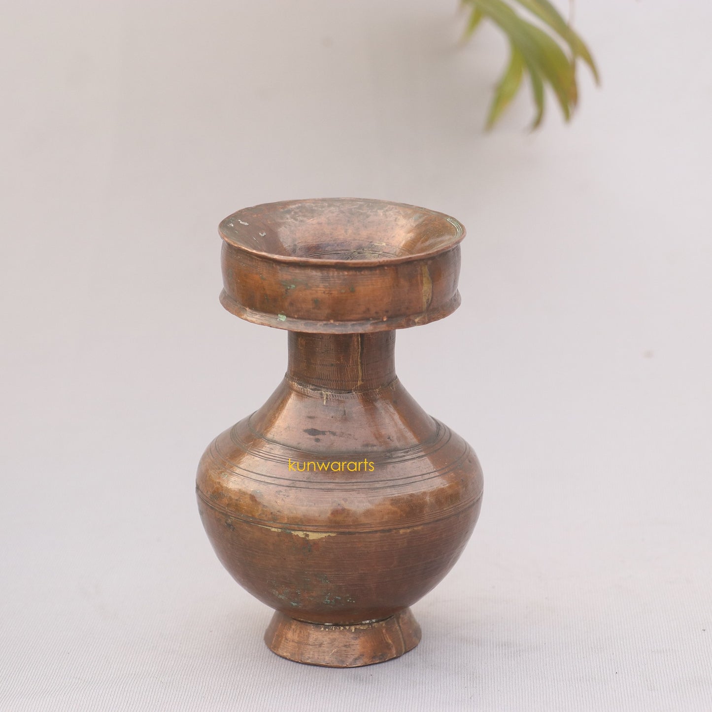 Copper Vintage Devi Ghot (Pooja Article)