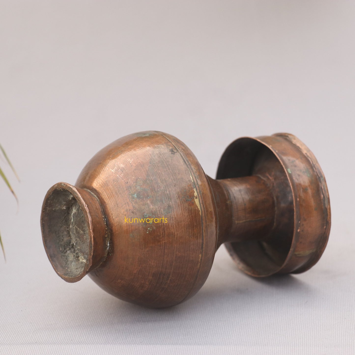 Copper Vintage Devi Ghot (Pooja Article)