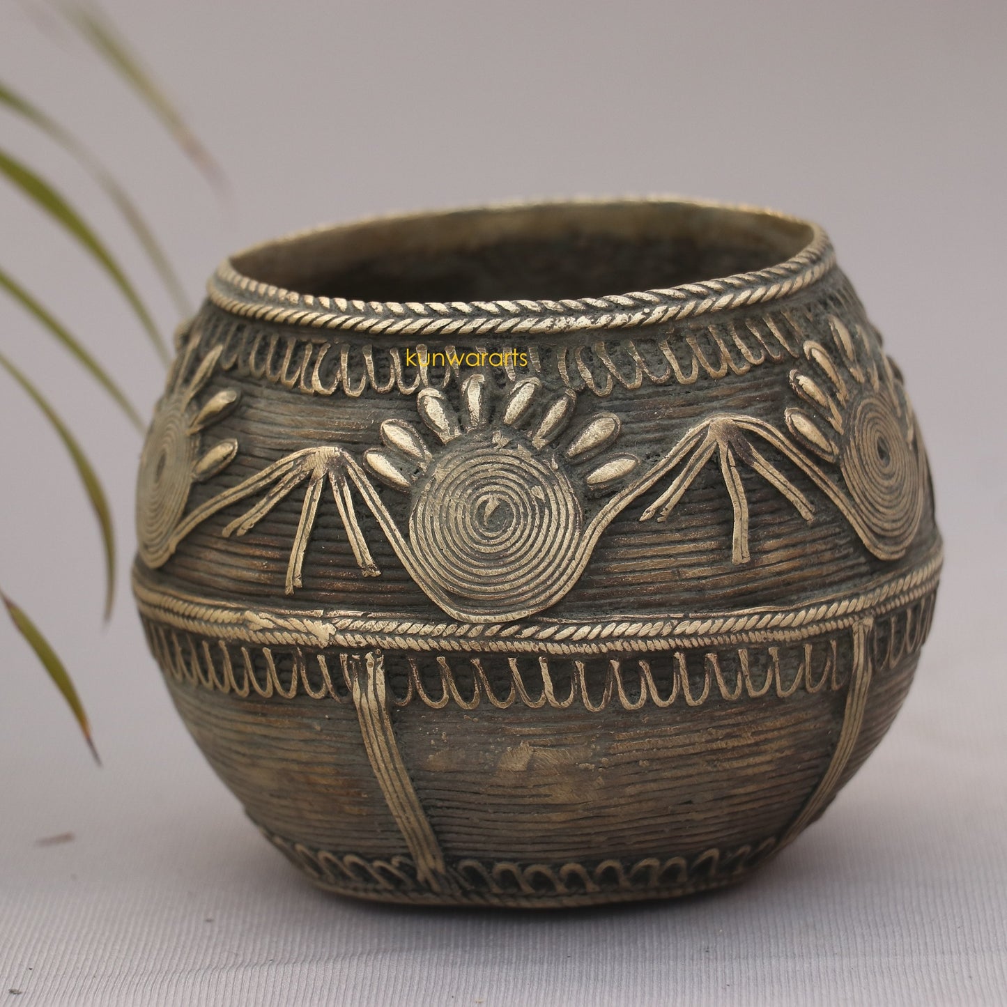 Carved Vintage Measurement Bowl (Rice Bowl)