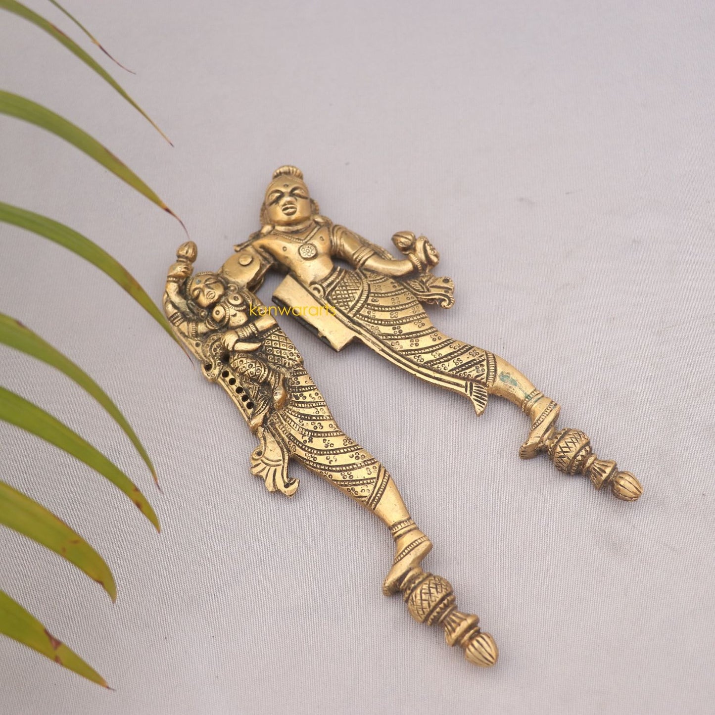 Brass nut Craker Radha Krishna reproduction nut cutter a dining table décor