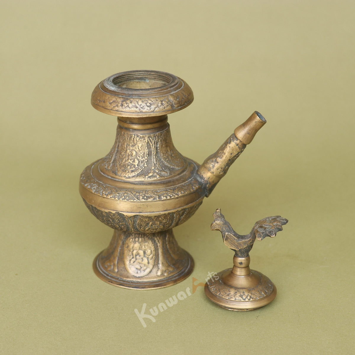 Vintage Brass Kettle