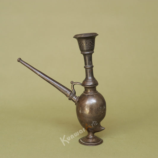 Brass Traditional Hookah – Antique Elegance