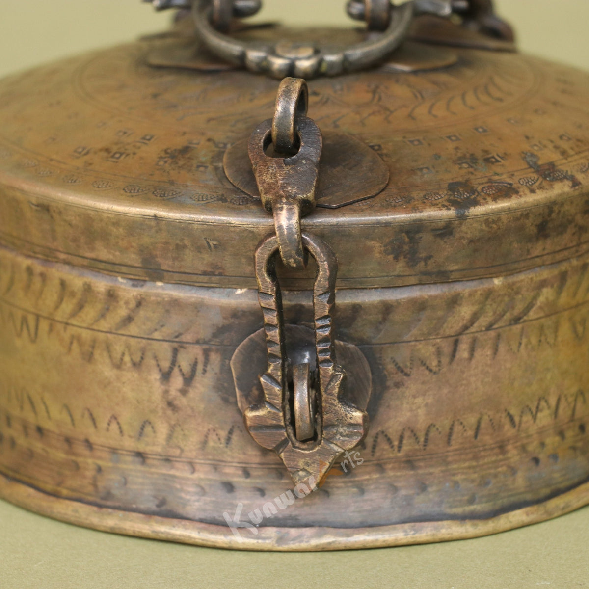 Brass Household Storage Box