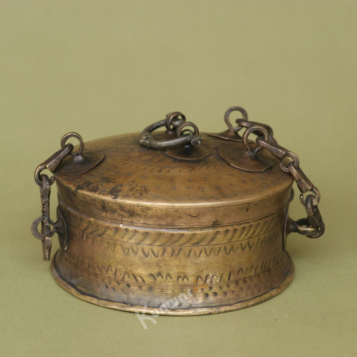 Brass Household Storage Box