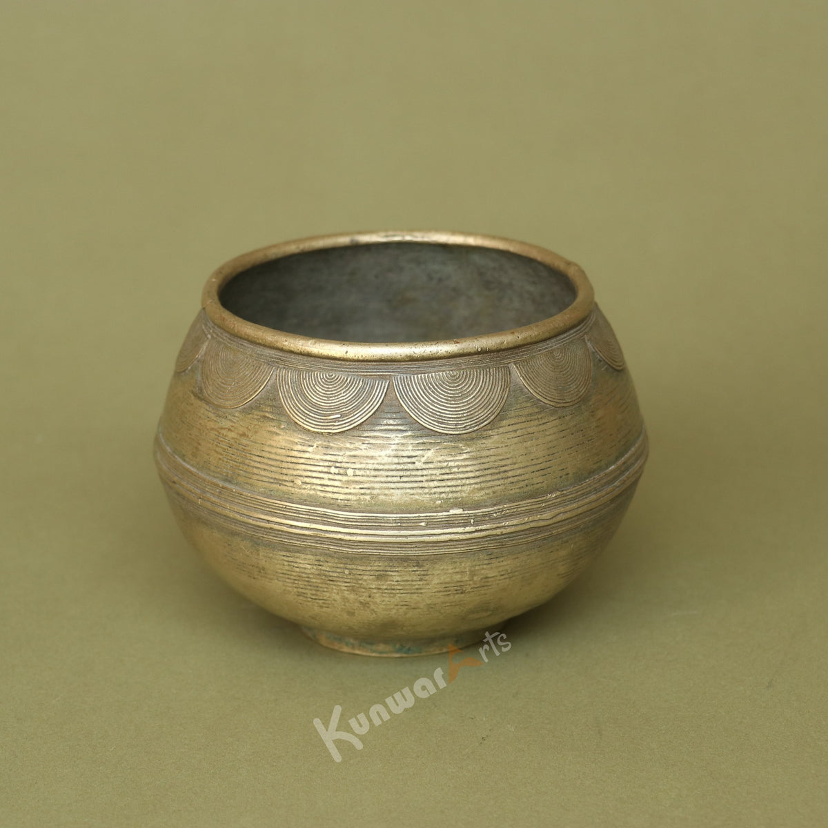 Vintage Brass Measurement Bowl (Rice Bowl)