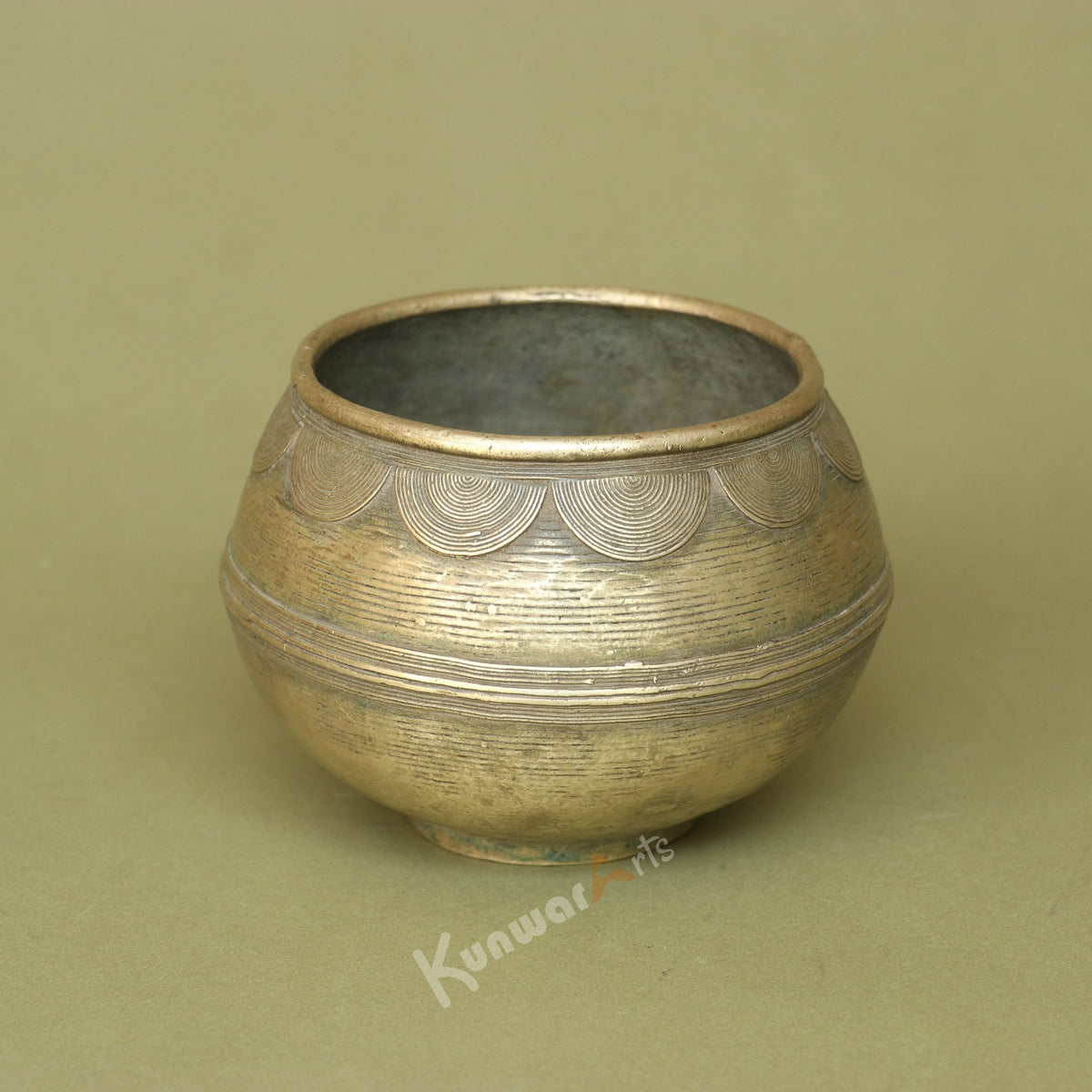 Vintage Brass Measurement Bowl (Rice Bowl)