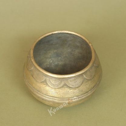 Vintage Brass Measurement Bowl (Rice Bowl)
