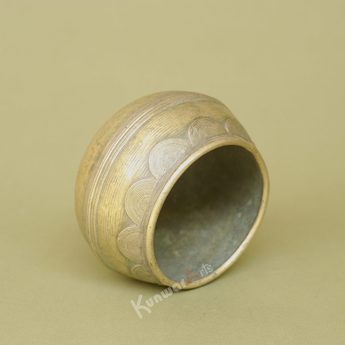 Vintage Brass Measurement Bowl (Rice Bowl)