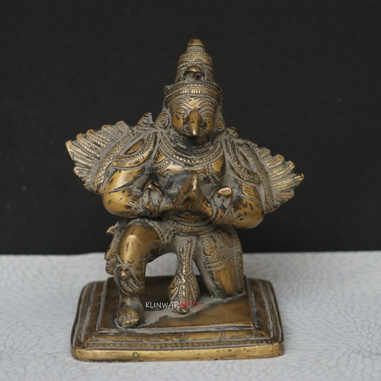 Garuda Vishnu Vahan Brass Idol