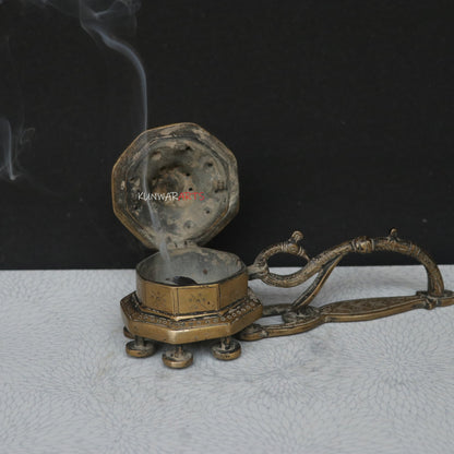Timeless Charm of the Peacock Incense Burner