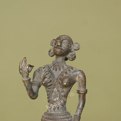 Tribal Dokra Male Female Figurine