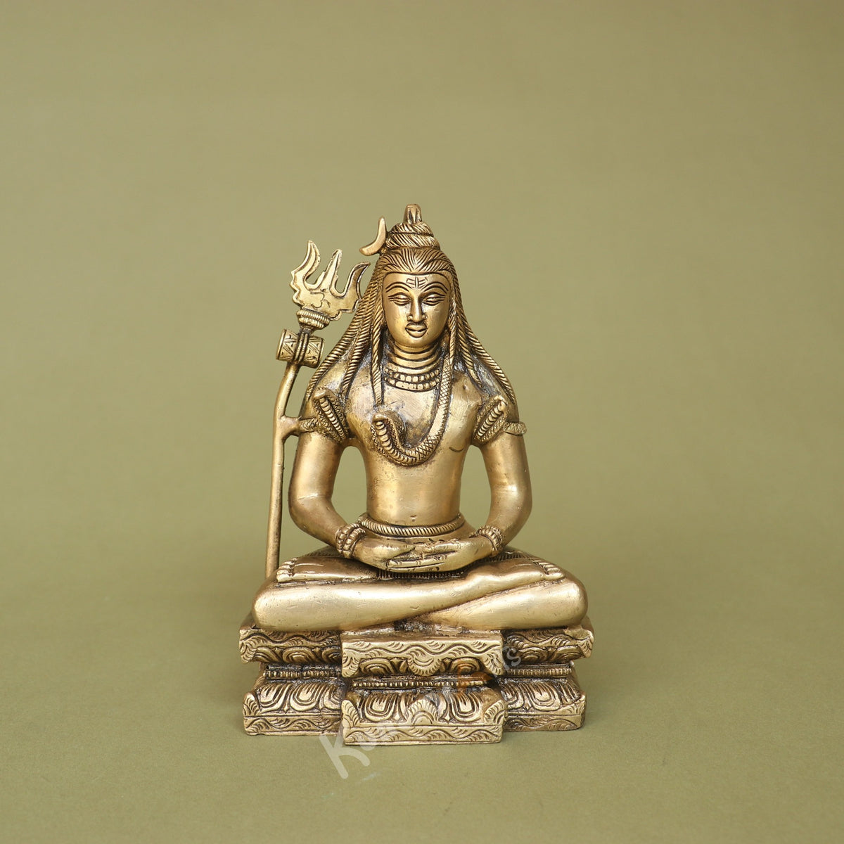 Brass Lord Shiva Idol