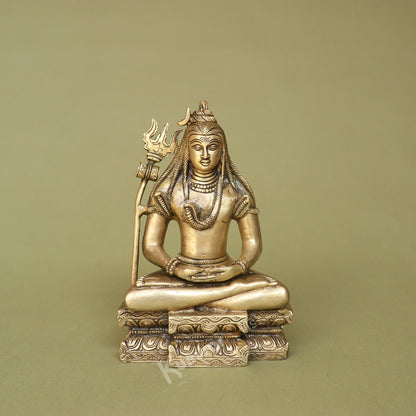 Brass Lord Shiva Idol