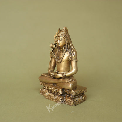 Brass Lord Shiva Idol
