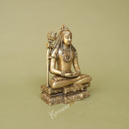 Brass Lord Shiva Idol