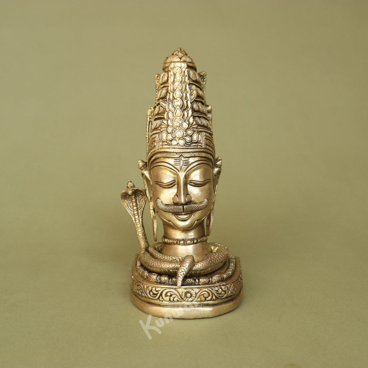 Brass Lord Shiva Head