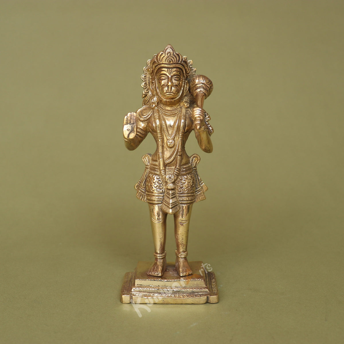 Brass Lord Hanuman Statue
