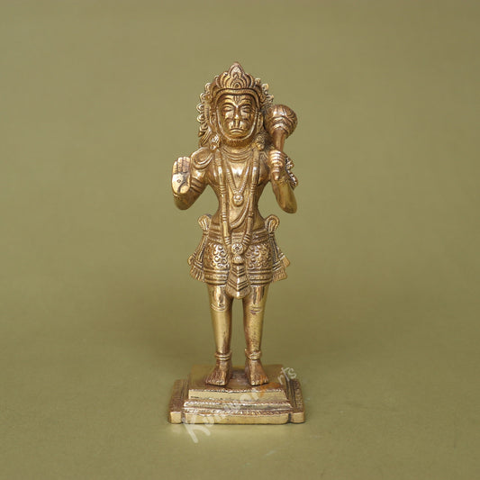 Brass Lord Hanuman Statue