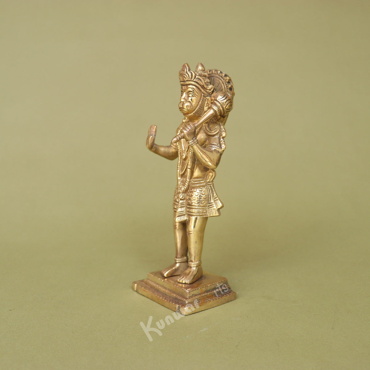 Brass Lord Hanuman Statue