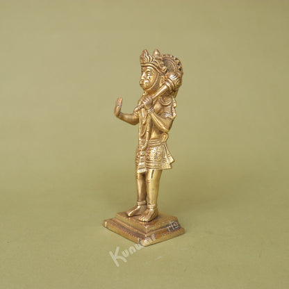 Brass Lord Hanuman Statue
