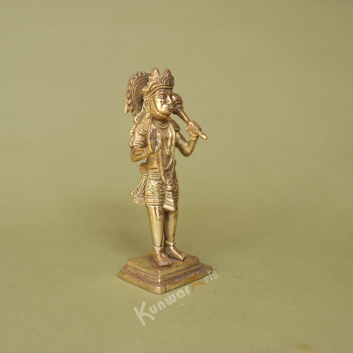 Brass Lord Hanuman Statue