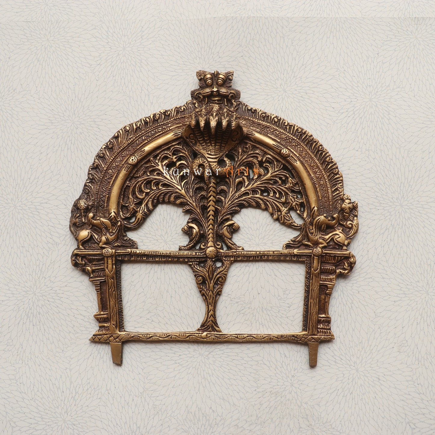 Exquisite Brass Wall Hanging Prabhavali