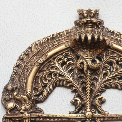 Exquisite Brass Wall Hanging Prabhavali