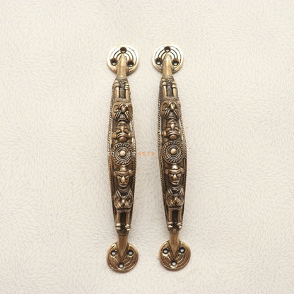 Brass Tribal Door Handles – A Touch of Timeless Tradition