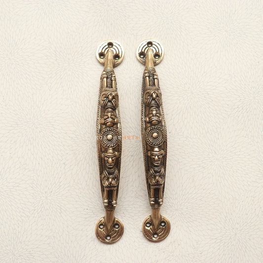 Brass Tribal Door Handles – A Touch of Timeless Tradition