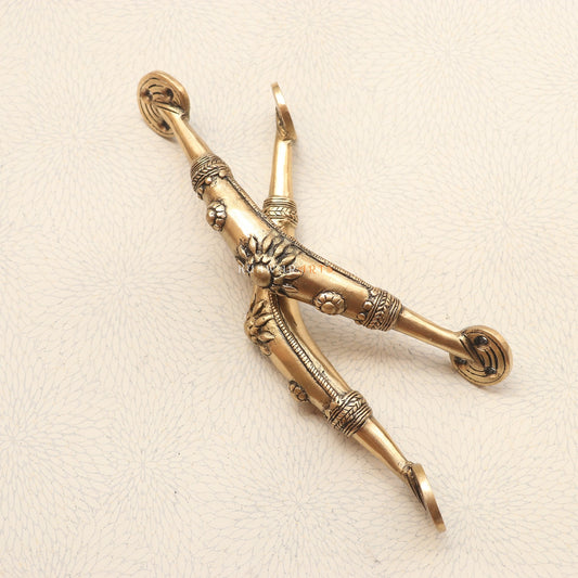 Brass Tribal Door Handles – The Floral Touch
