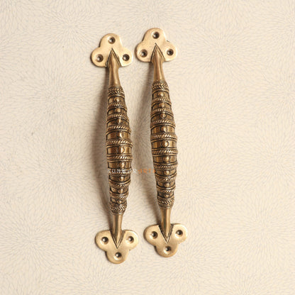 Brass Tribal Door Handles for Elegant Décor