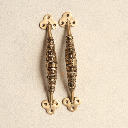Brass Tribal Door Handles for Elegant Décor