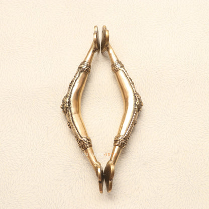 Graceful Entrances Brass Tribal Door Handles