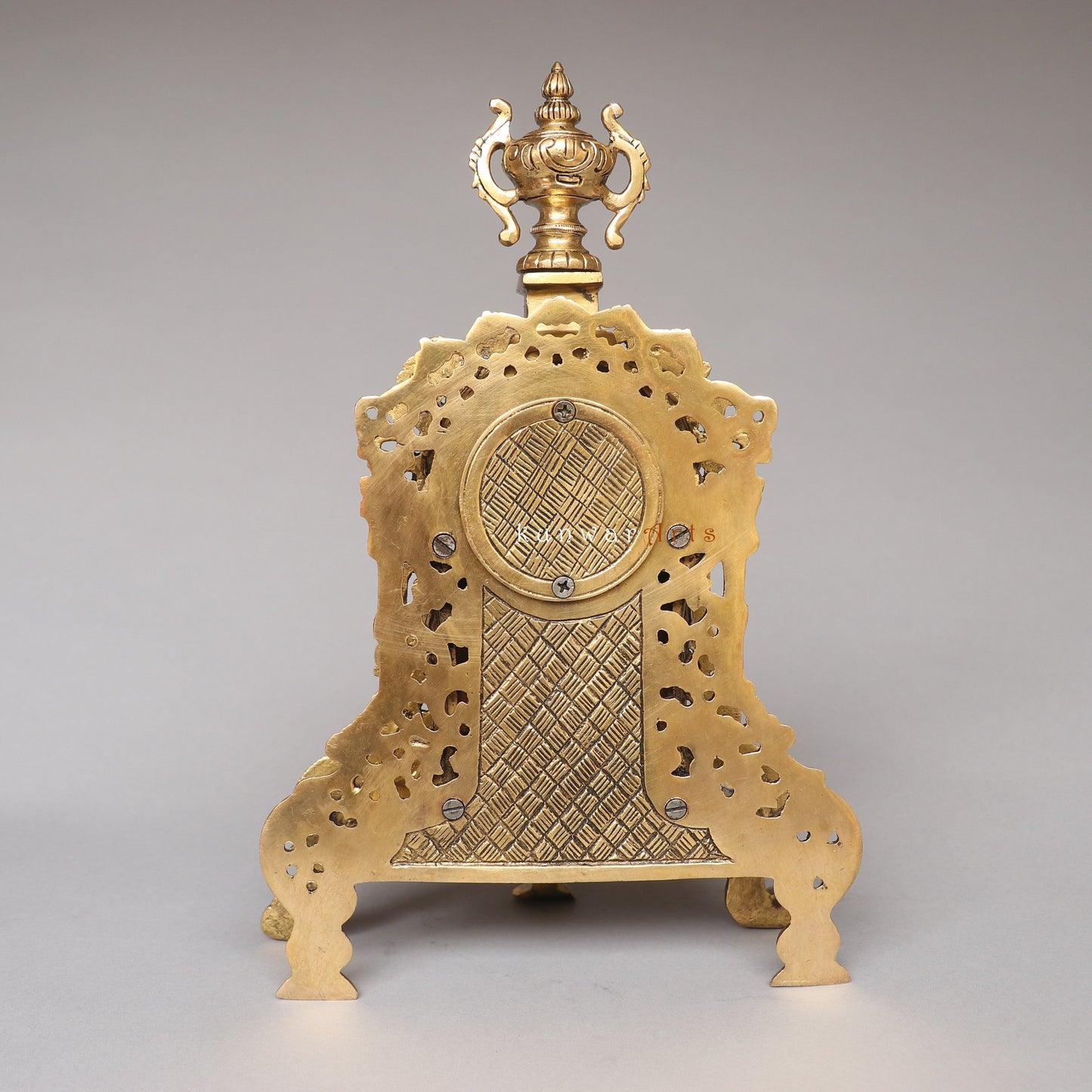 Brass Victorian Table Clock Watch Timeless Décor