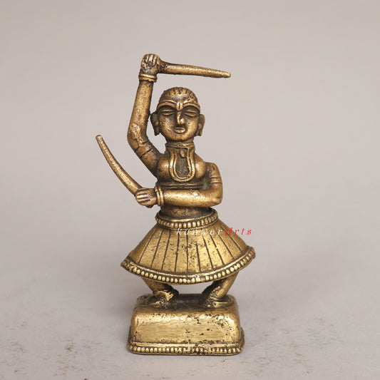 The Grace of Brass: A Look at the Exotic Female Sword Dancer Figurine