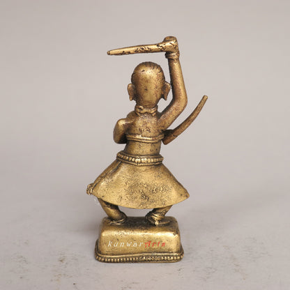 The Grace of Brass: A Look at the Exotic Female Sword Dancer Figurine