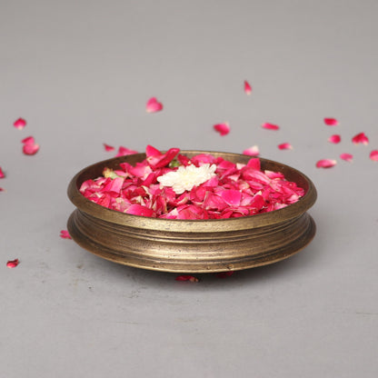 Brass Decorative Floral Urli