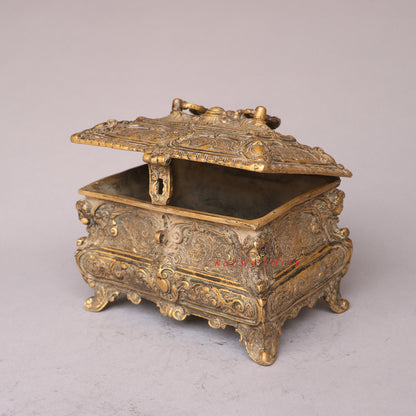 Elevating Your Decorative with a Brass Carving Jewelry Box