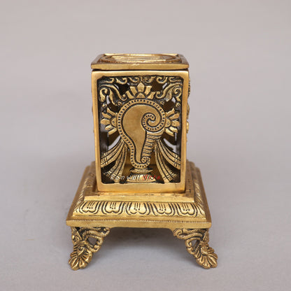 Brass Decorative Incense Burner Dhup Dani