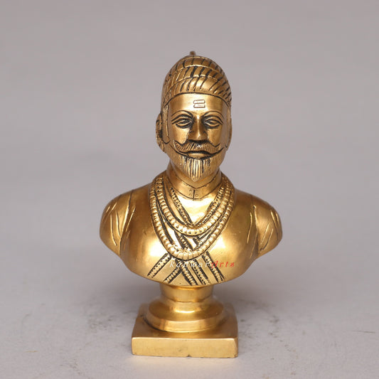 Chhatrapati Shivaji Brass Bust