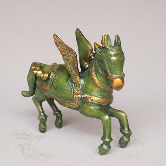 Brass Decorative Horse Sculpture
