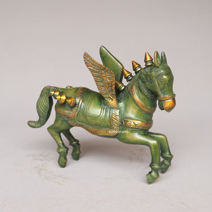 Brass Decorative Horse Sculpture