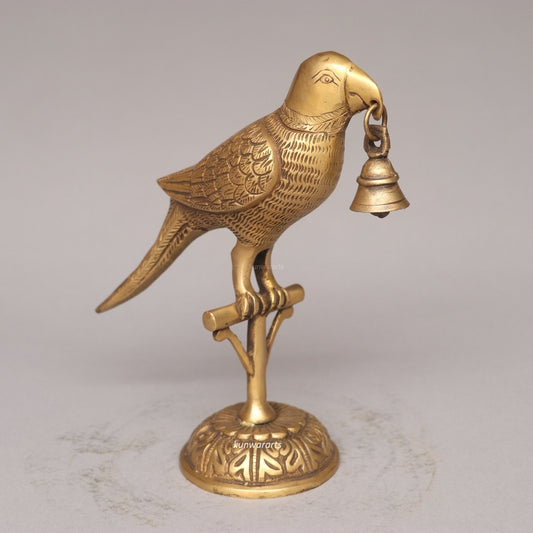 Brass Parrot Bell