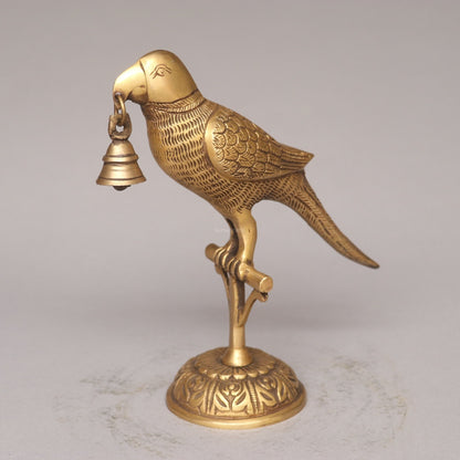 Brass Parrot Bell