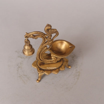 Deep Brass Lamp